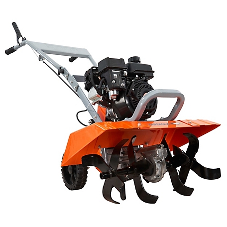 YARDMAX 21 in. Gas 80cc Compact Front Tine Tiller, YT5330