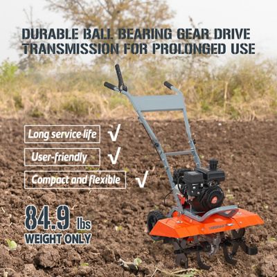 Image showing 9 th YARDMAX 21 in. 80cc Compact Front Tine Gas Tiller