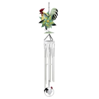 Red Shed 42 in. Solar Chicken Spinning Windchime