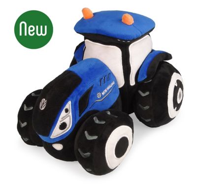 UH Kids Blue New Holland T7 Tractor Soft Plush Toy, UHK1154