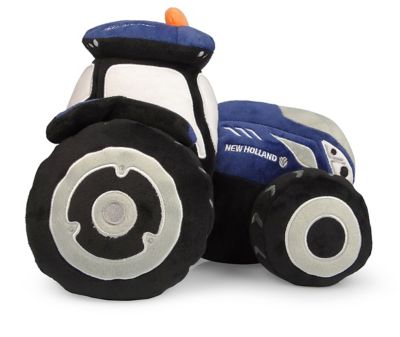 Image showing  Blue Power New Holland T7 Tractor Soft Plush Toy