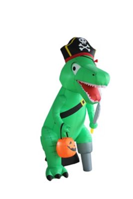 A Holiday Company Inflatable Dino Pirate