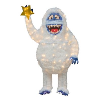 ProductWorks 22.84 in. Pre-Lit LED Bumble with Star Christmas Decoration