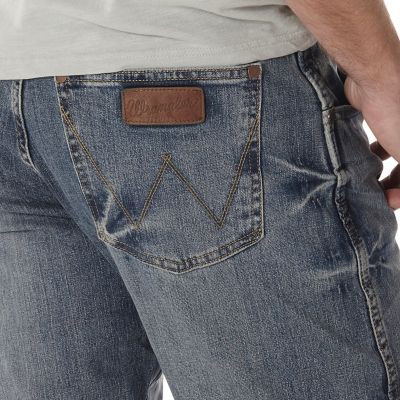 Image showing 3 th Wrangler Men's Slim Fit Low-Rise Retro Bootcut Jeans