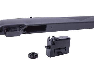 Image showing  CO2 Powered Semi-Auto .177 Caliber Air Rifle Kit, Multi-Shot