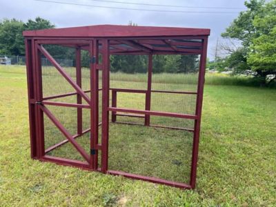 OverEZ Wooden 16 ft. Chicken Run