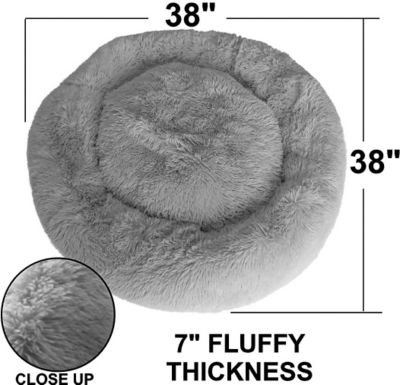 Image showing  Deluxe Calming Dog Bed for CRB Dog Palace