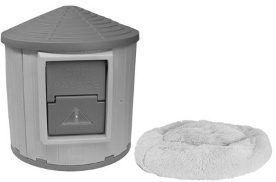 Dog Palace CRB Palace Premium Insulated dog house with Calming Bed