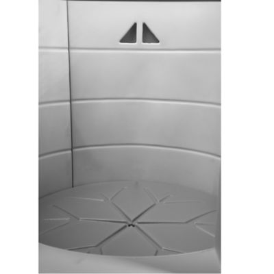 Image showing  Premium Insulated Outdoor Plastic Dog House with Calming Bed