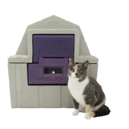 Palace outdoor polypropylene cat palace Outdoor Cat Houses