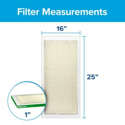 Image showing  MPR 700 Dust, Pollen & Pet Dander Reduction Air Filter, 16 in. x 25 in. x 1 in.