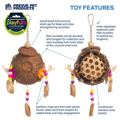 Image showing  Forage and Engage Thread Catcher Bird Toy