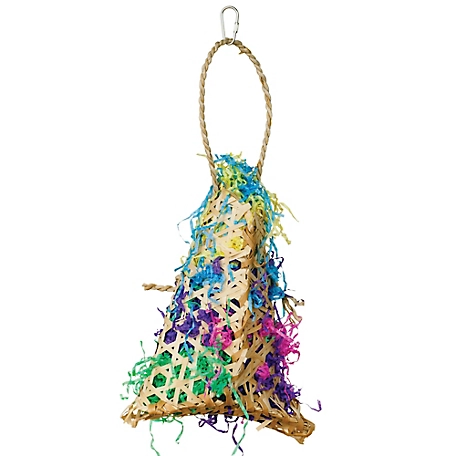 Prevue Pet Products Prevue Hendryx Forage and Engage Calypso Creations Fiesta Handbag Bird Toy