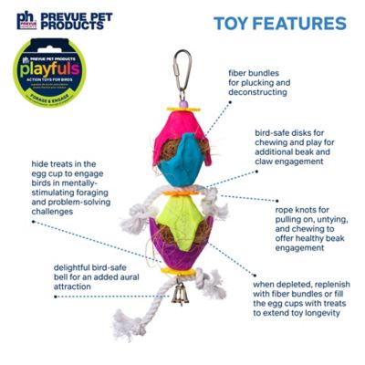 Image showing  Forage and Engage Eggman Bird Toy