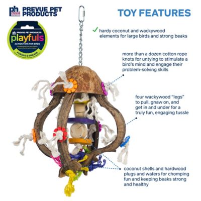 Image showing  Forage and Engage Jellyfish Bird Toy