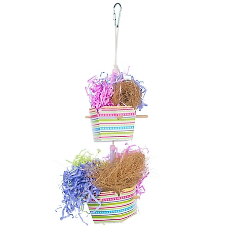 Prevue Pet Products Forage and Engage Baskets of Bounty Bird Toy
