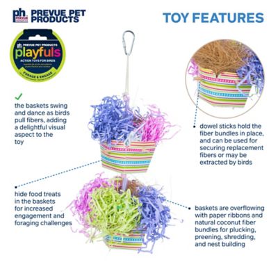 Image showing  Forage and Engage Baskets of Bounty Bird Toy
