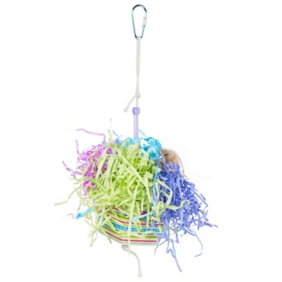 Prevue Pet Products Forage and Engage Basket Banquet Bird Toy