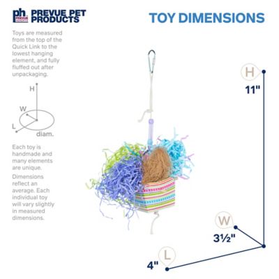 Image showing  Forage and Engage Basket Banquet Bird Toy