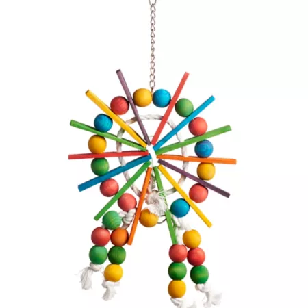 Prevue Pet Products Ferris Wheel Bird Toy Physical and Mental Bites Pet Bird Toys