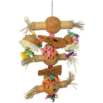 Prevue Pet Products Physical and Mental Bodacious Bites Bamboo Shoots Bird Toy