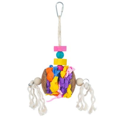 Prevue Pet Products Physical and Mental Accordian Crinkle Bird Toy