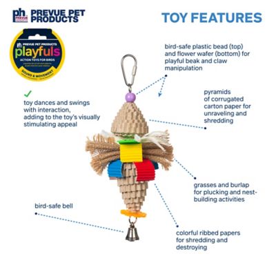 Image showing  Sound and Movement Mr. Mustache Bird Toy