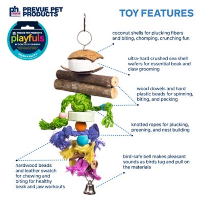 Image showing  Preen and Pacify Bodacious Bites Mineral Bird Toy