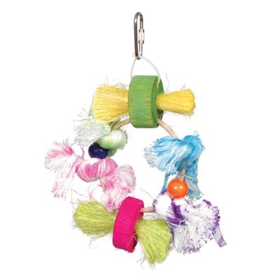 Prevue Pet Products Preen & Pacify Stick Staxs Lots of Knots Bird Toy 62482