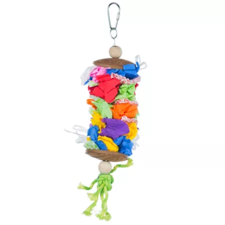 Prevue Pet Products Preen and Pacify Laundry Day Bird Toy Pet Bird Toys