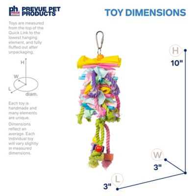 Image showing  Preen and Pacify Calypso Creations Short Stack Bird Toy
