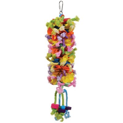 Prevue Pet Products Preen and Pacify Calypso Creations Club Bird Toy
