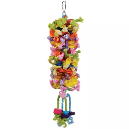 Prevue Pet Products Preen and Pacify Calypso Creations Club Bird Toy Pet Bird Toys