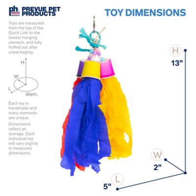 Image showing  Preen and Pacify Rocket Tails Bird Toy