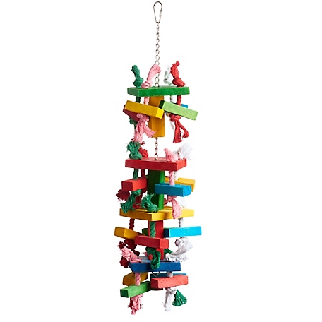 Prevue Pet Products Sound and Movement Bodacious Bites Tower Bird Toy