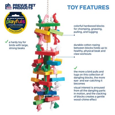 Image showing  Sound and Movement Bodacious Bites Tower Bird Toy