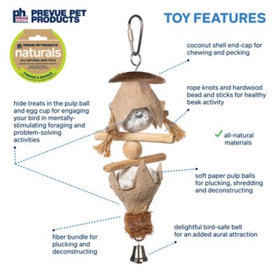 Image showing  Naturals Forage and Engage Duchess Bird Toy