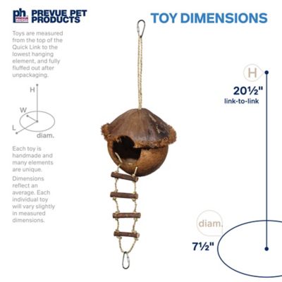 Image showing  Naturals Forage and Engage Island Hideaway Bird and Small Animal Toy