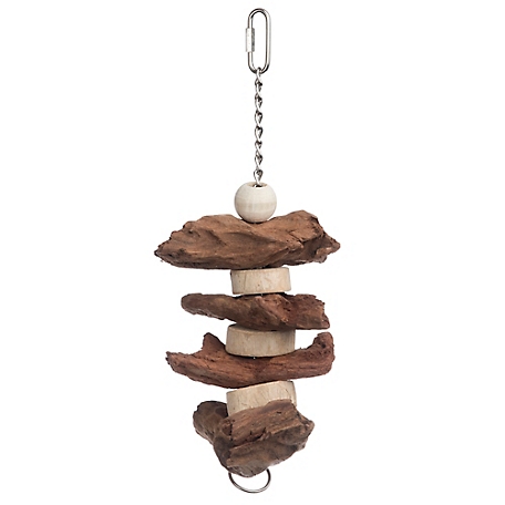 Prevue Pet Products Naturals Physical & Mental Brownie Snack Bird Toy 62550