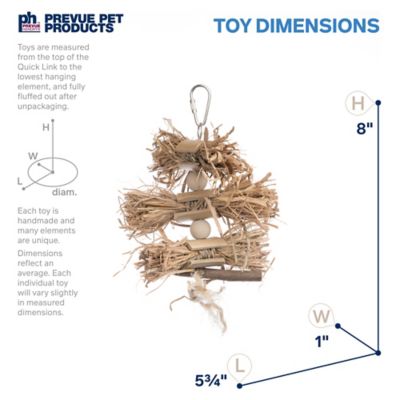 Image showing  Naturals Preen and Pacify Woodland Harvest Bird Toy