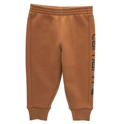 Carhartt Toddler Boys' Classic Fit Mid-Rise Fleece Logo Sweatpants