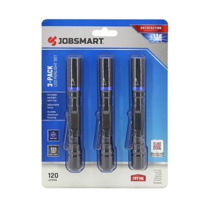 Image showing  120-Lumen LED Aluminum Pen Lights, 3-Pack