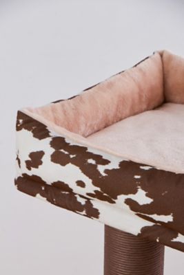 Image showing  50 in. Cowboy Western Style Cat Tower