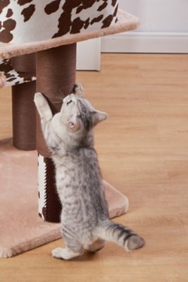 Image showing  50 in. Cowboy Western Style Cat Tower