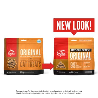 Image showing 5 th ORIJEN Original Freeze-Dried Cat Treats, 1.25 oz.