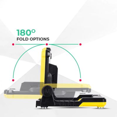 Image showing  Flud-Magnetic LED Work Flood Light with 3 Brightness Settings, Compatible with DeWalt 20V Battery
