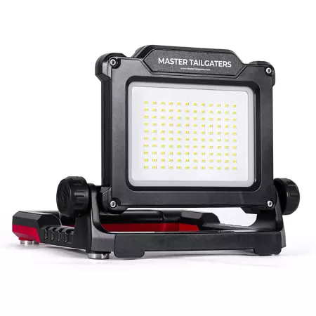 Master Tailgaters Flud - Magnetic LED Work Light with 3 Brightness Settings - Compatible with Makita 18V Battery ML-FMA04 Flood Lights