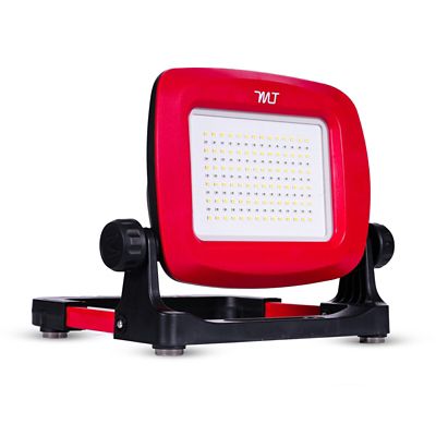 Master Tailgaters Pulse - Magnetic LED Work Flood Light with Flashing Red Light Compatible with Milwaukee 18V Battery, ML-FMI07R