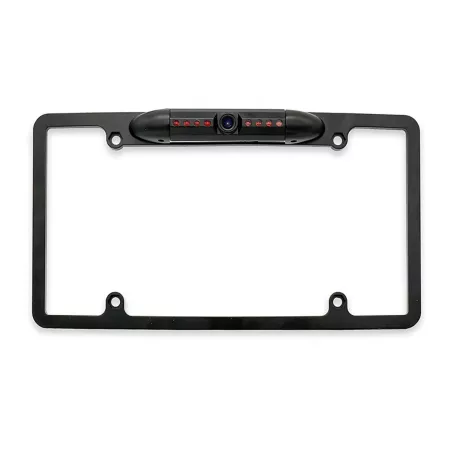 Master Tailgaters Metal License Plate Frame with Camera and Ir LED Night Vision for Front or Rear License Plate Backup Cameras & Dash Cams