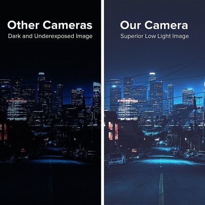 Image showing  Metal License Plate Frame with Camera and Ir LED Night Vision for Front Or Back License Plate